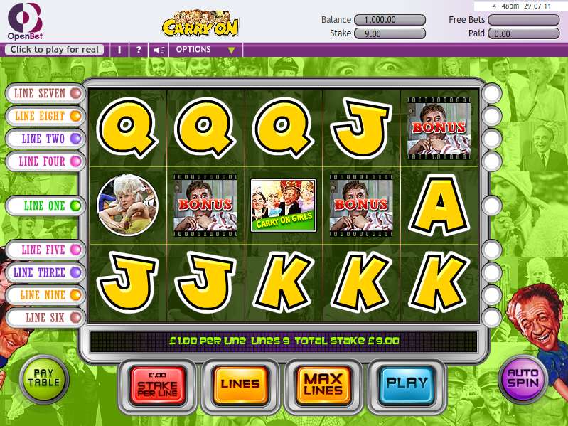 Carry On by OpenBet