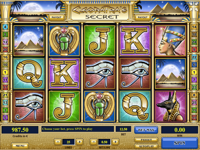 Cleopatra's Secret by Tom Horn Gaming