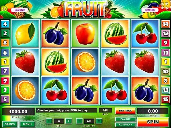 Fruit by Tom Horn Gaming