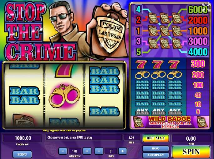 Stop the Crime by Tom Horn Gaming