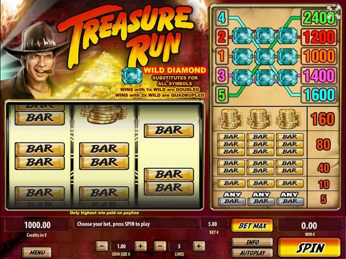 Treasure Run  by Tom Horn Gaming