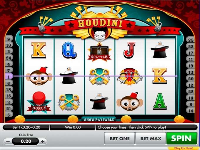 Houdini by Gamesys