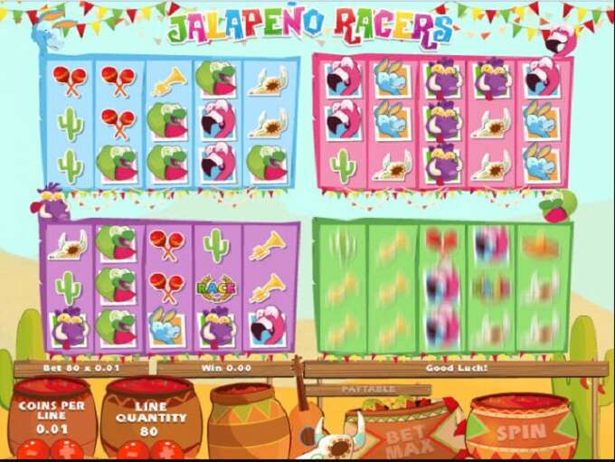 Jalapeno Racers by Gamesys