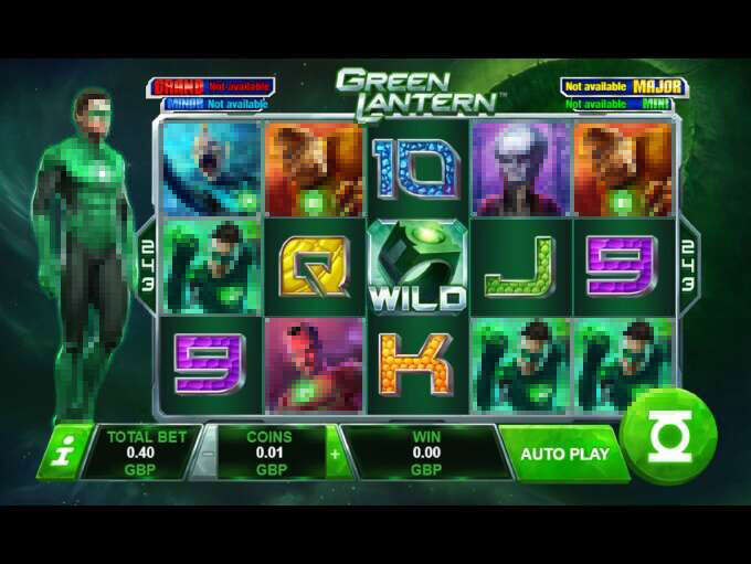 Green Lantern by Playtech