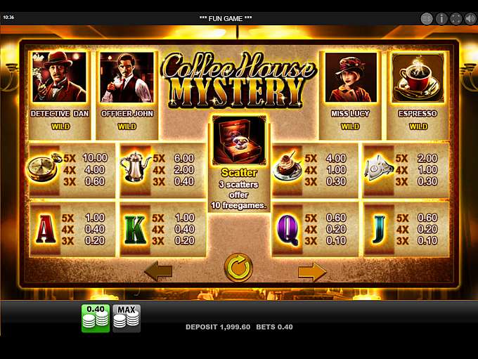 Coffee House Mystery gameplay screenshot
