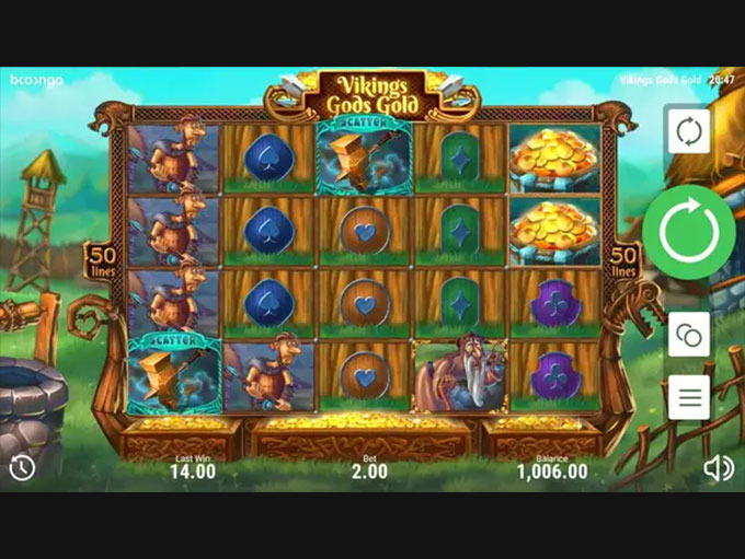 Vikings Gods Gold by Booongo