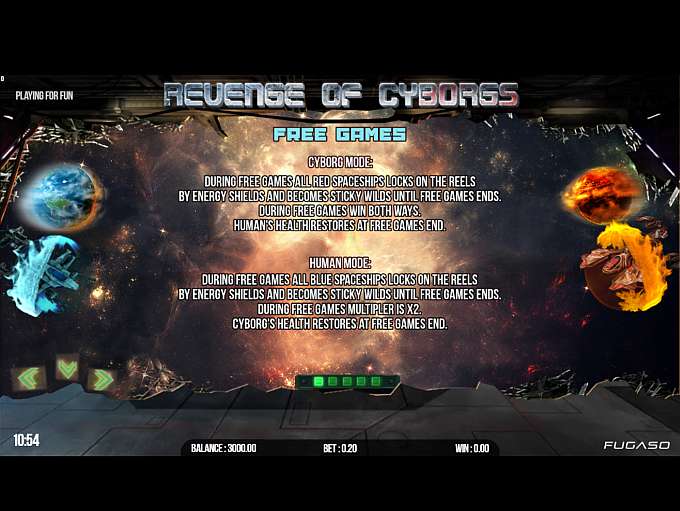 Revenge of Cyborgs gameplay screenshot
