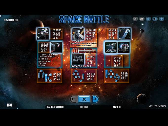 Space Battle by Fugaso