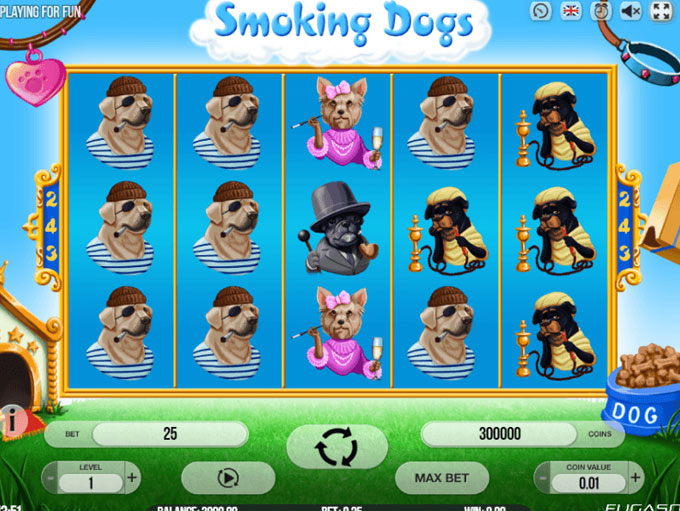 Smoking Dogs by Fugaso