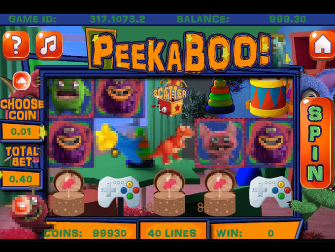 Peekaboo gameplay screenshot
