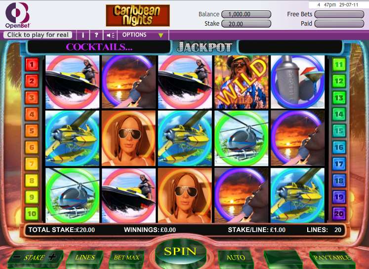 Caribbean Nights by OpenBet