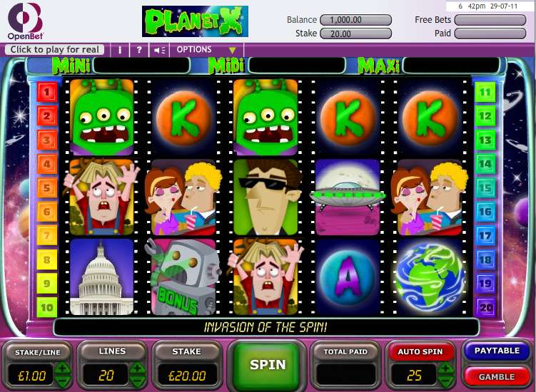 Planet X by OpenBet