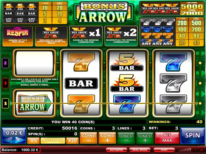 Bonus Arrow by iSoftBet