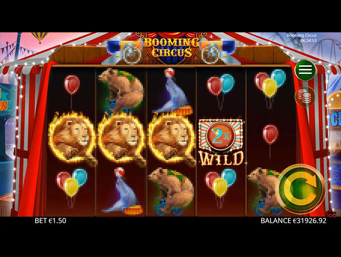 Booming Circus by Booming Games
