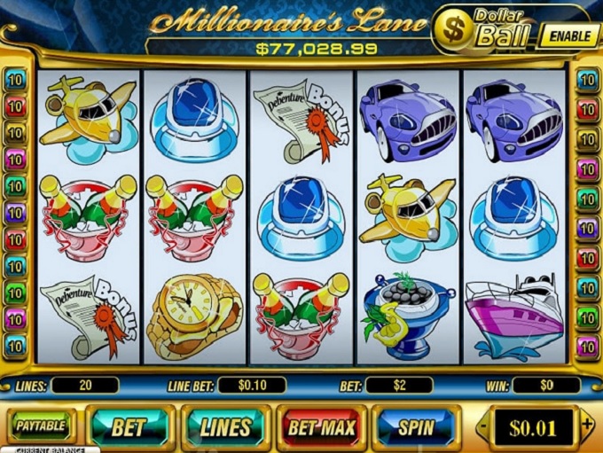 Millionaire's Lane by Playtech