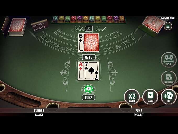 Blackjack by Platipus Gaming