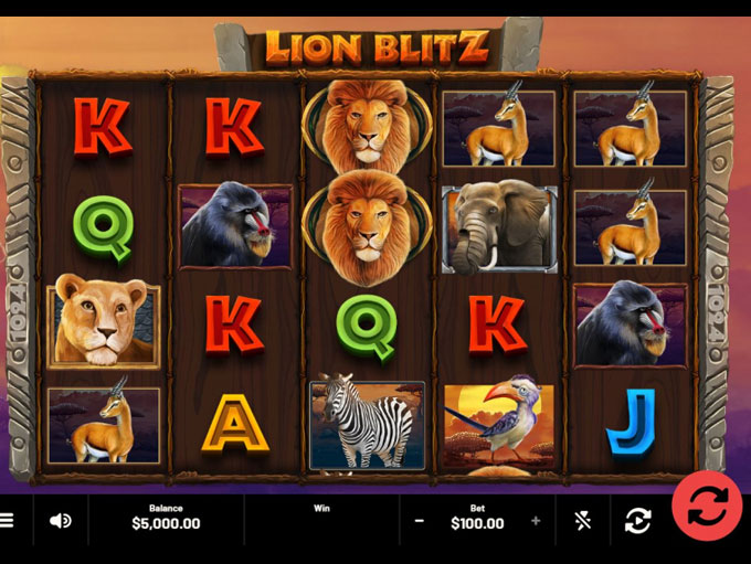 Lion Blitz by Mighty Finger