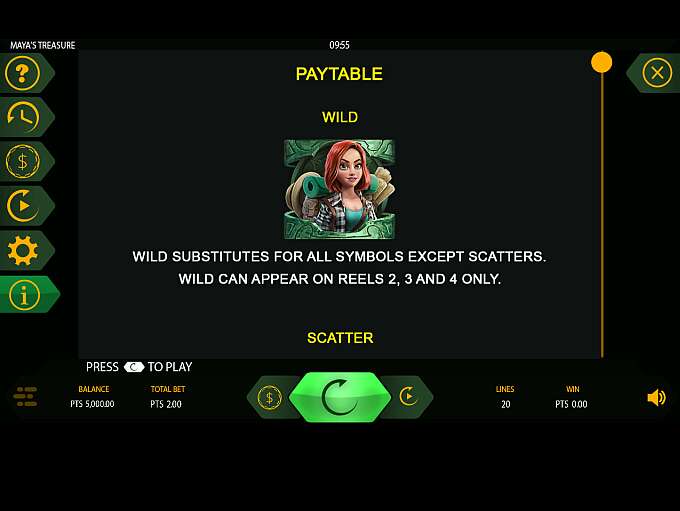 Mayas Treasure gameplay screenshot