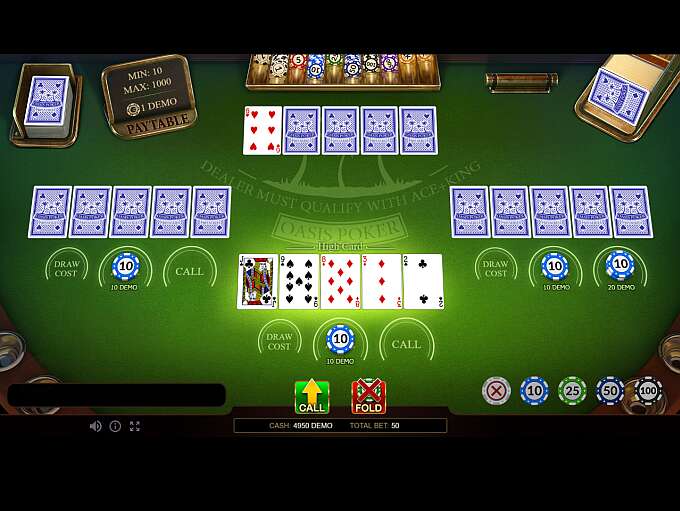 Oasis Poker by Evoplay