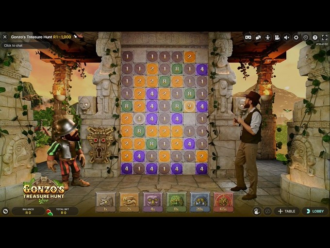 Gonzos Treasure Hunt by Evolution Gaming