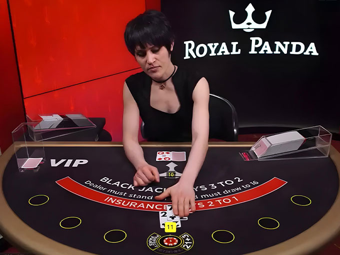 RP Blackjack by Evolution Gaming