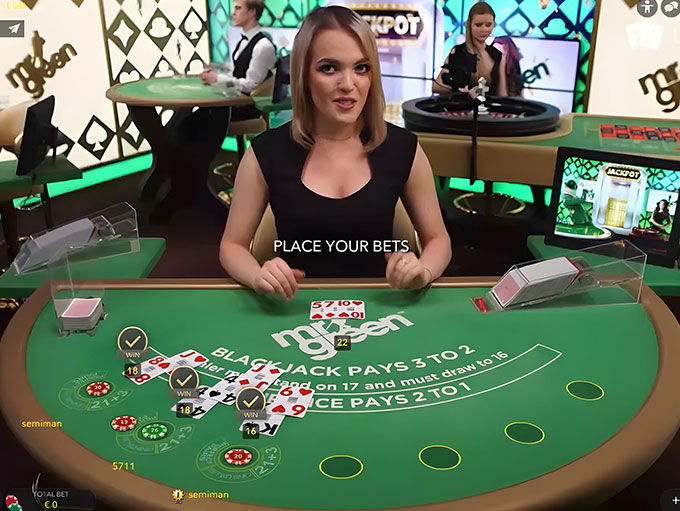 Mr.Green Blackjack by Evolution Gaming