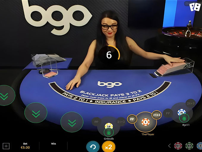 BGO Prime Blackjack by Playtech