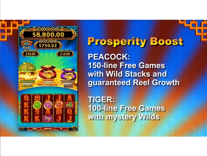 Fu Dai Lian Lian Boosted Peacock gameplay screenshot