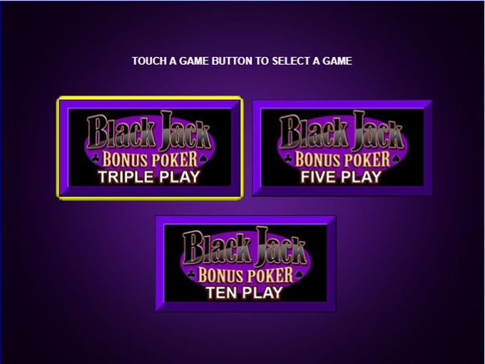 Black Jack Bonus Poker by IGT