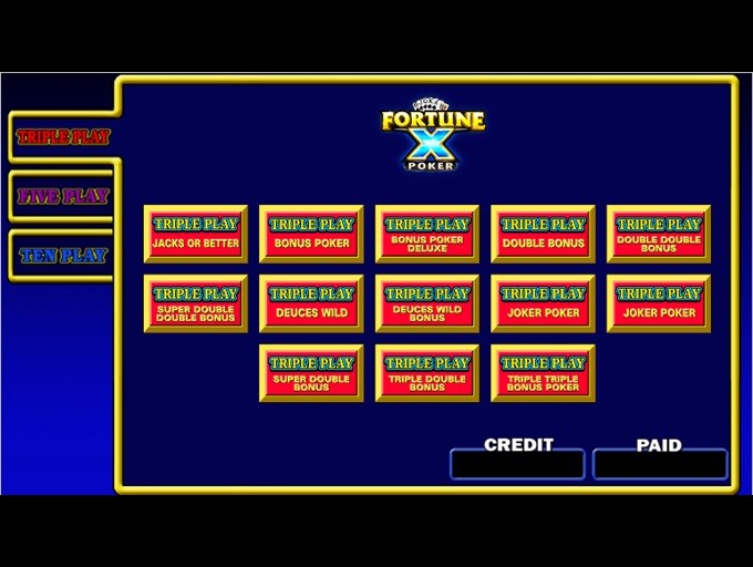 Fortune X Poker by IGT