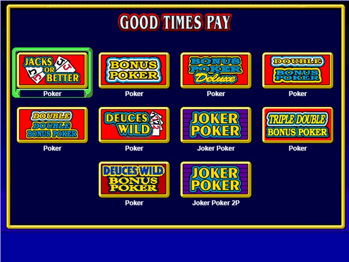 Good Times Pay Poker by IGT