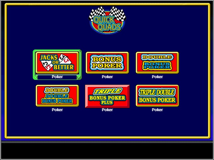 Quick Quads Poker by IGT