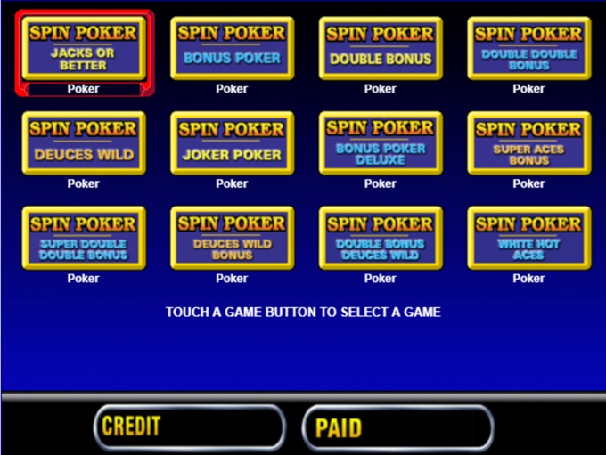 Spin Poker by IGT