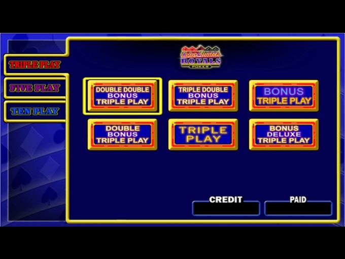 Color Match Royal Poker by IGT