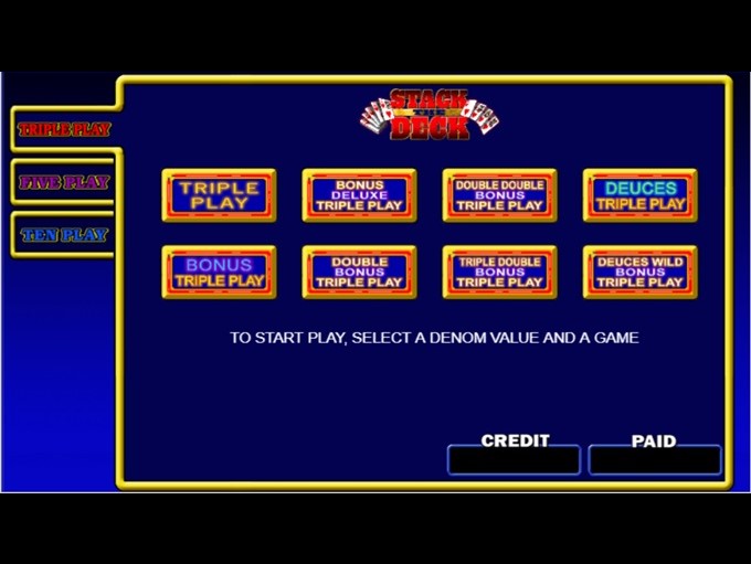 Stack the Deck Poker by IGT