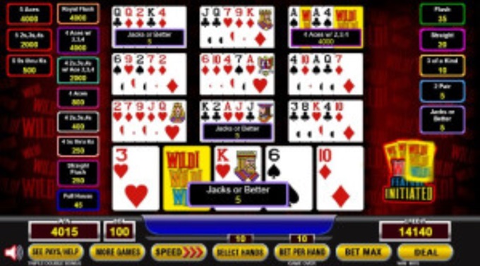 Wild! Wild! Wild! Poker by IGT