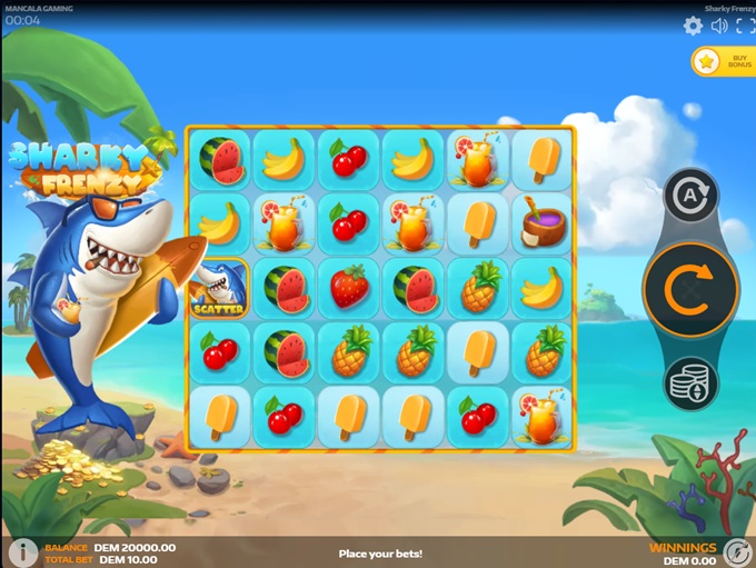 Sharky Frenzy by Mancala Gaming