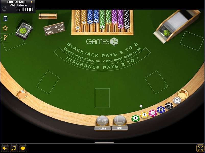 Blackjack by GamesOS