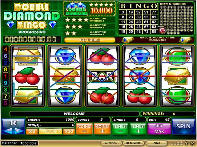 Double Diamond Bingo by iSoftBet