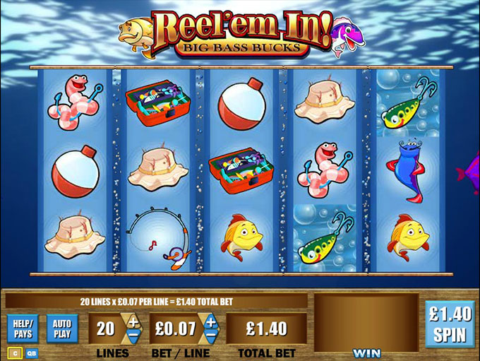 Reel 'em In - Big Bass Bucks by WMS