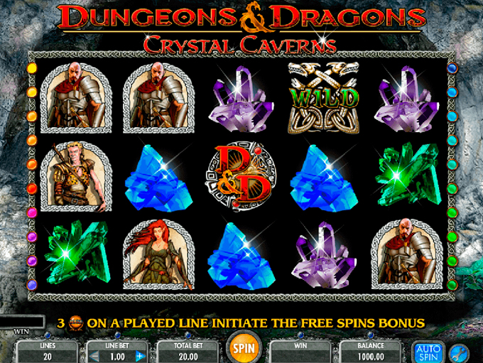 Dungeons & Dragons - Crystal Caverns by IGT