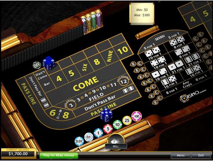 Craps by Playtech