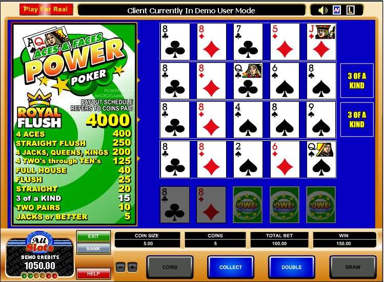 Aces & Faces Power Poker by Games Global