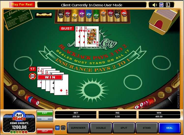 Atlantic City Blackjack by Games Global