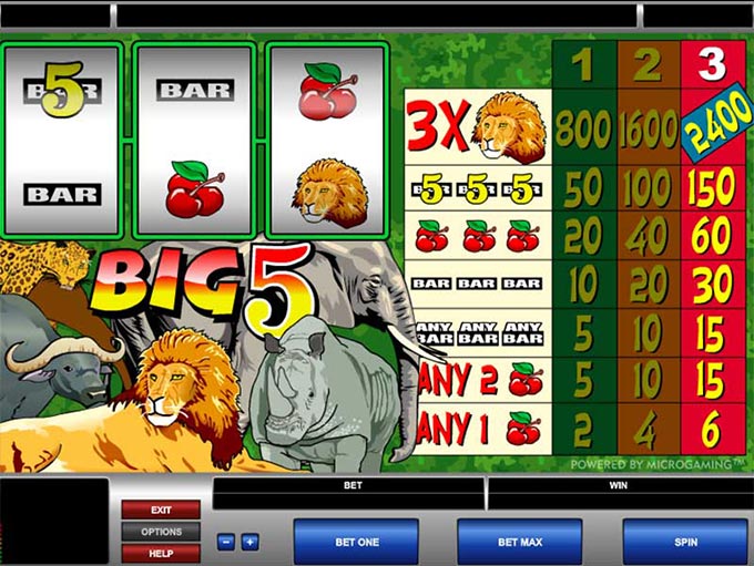 Big 5 by Games Global