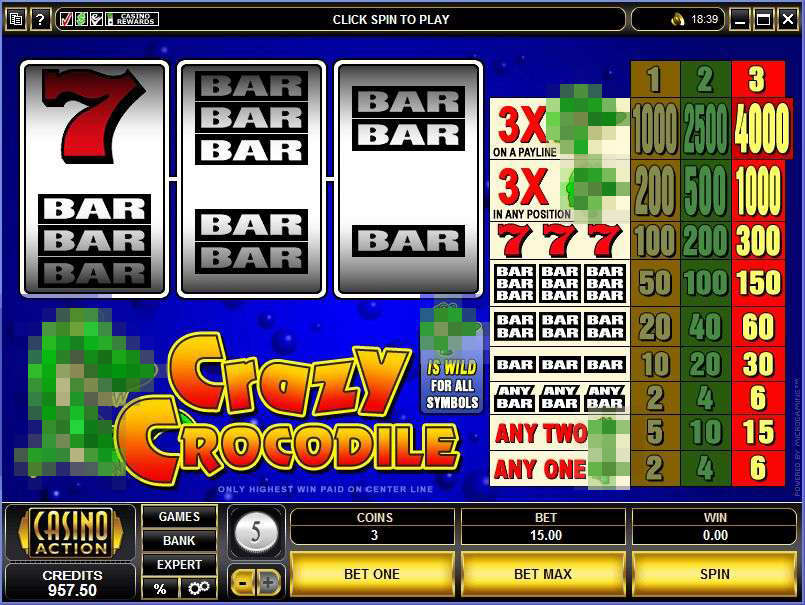 Crazy Crocodile by Games Global