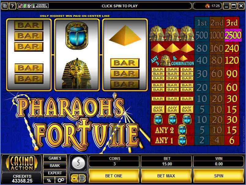 Pharaoh's Fortune by Games Global