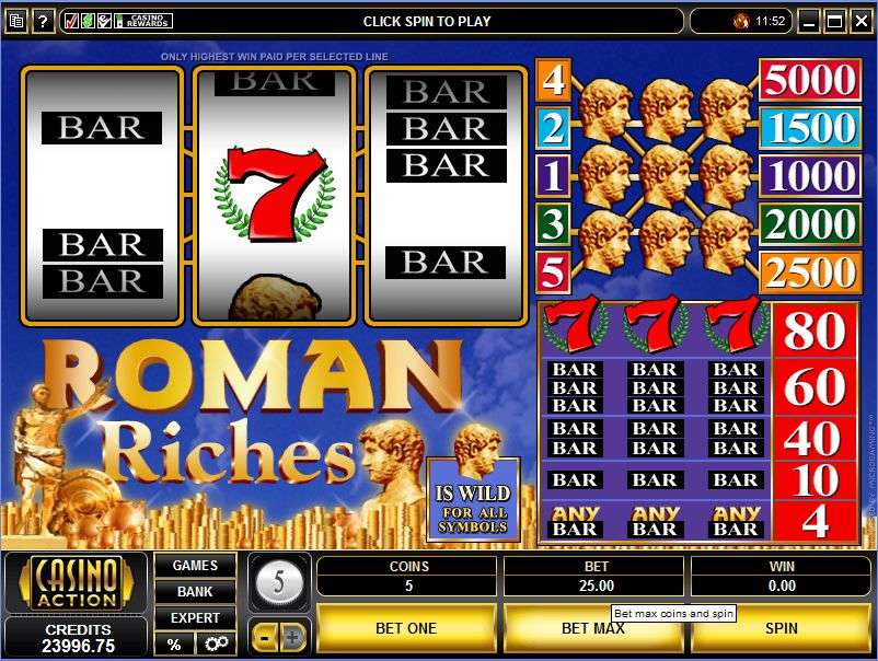 Roman Riches gameplay screenshot