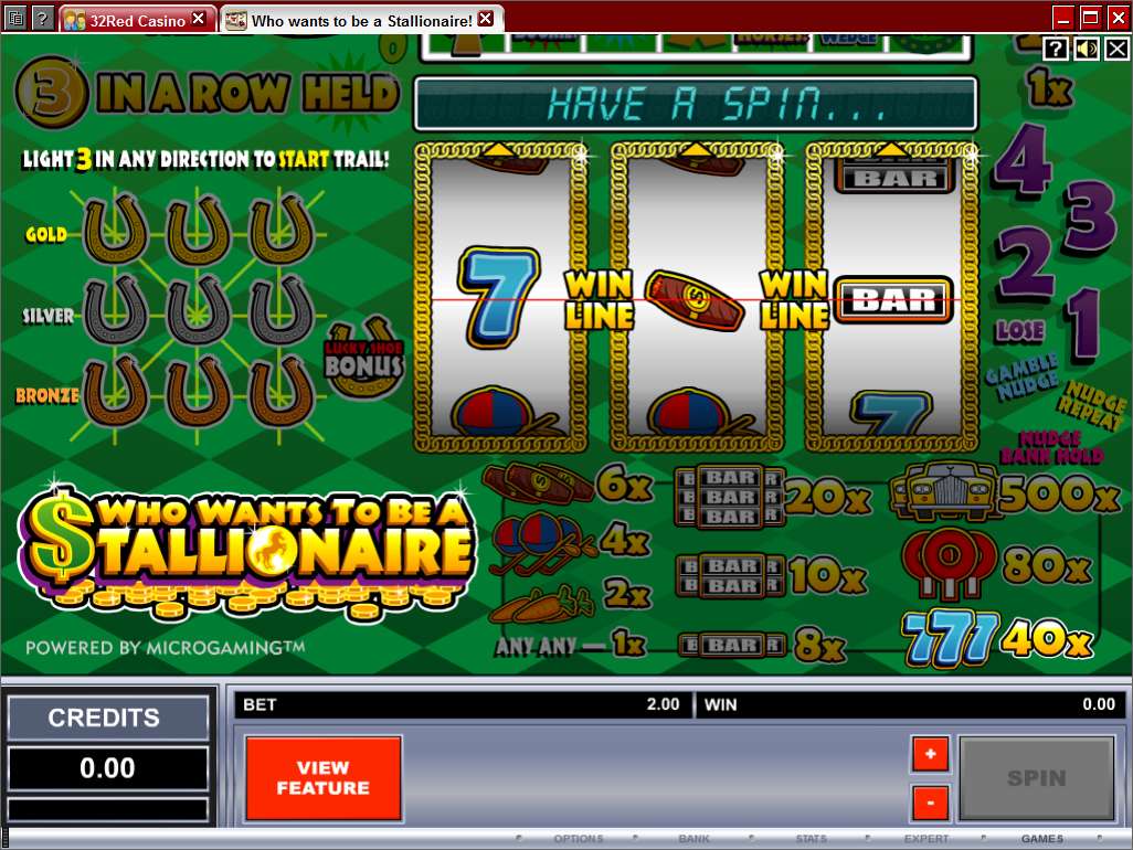 Who Wants to be a Stallionaire by Games Global