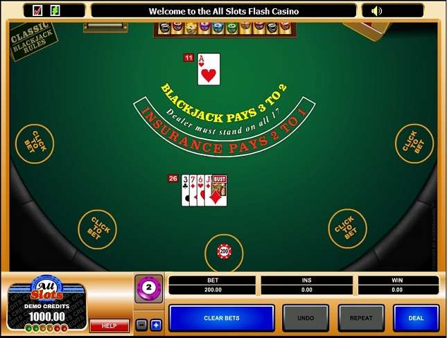 Classic Multi-Hand Blackjack by Games Global